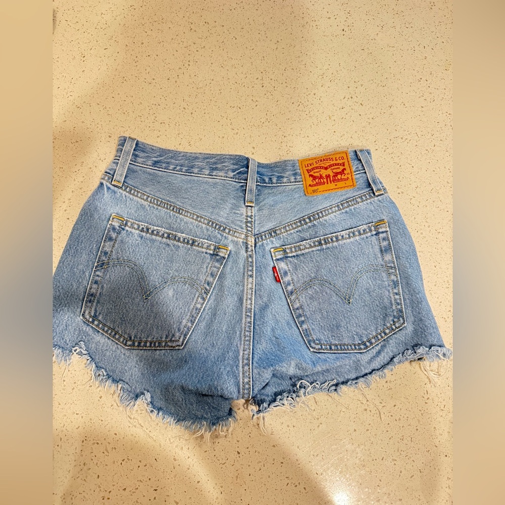 Levi’s 501 high rise shorts